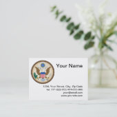 アメリカ印 名刺 (スタンド正面)