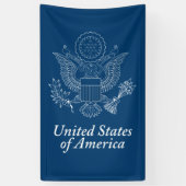 アメリカ印 横断幕 (縦)