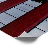 アメリカ反射 ポスター (角)