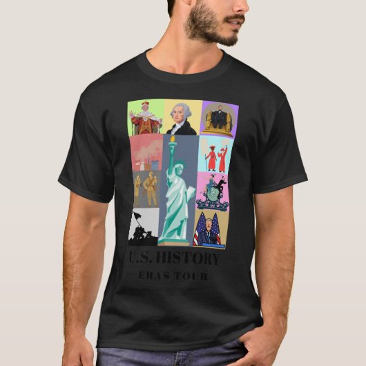 アメリカ史時代家族 Tシャツ (正面)