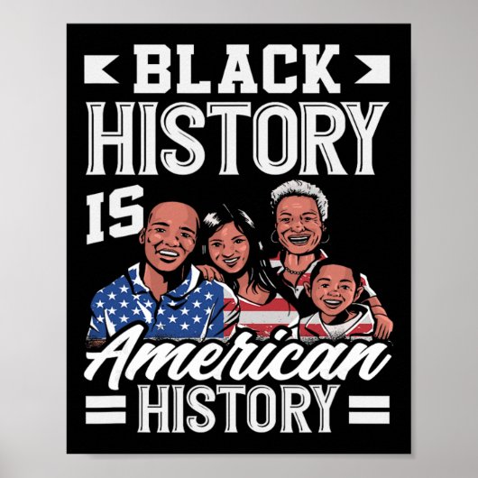 アメリカ史跡月間 アメリカ国旗 アメリカ ポスター (正面)
