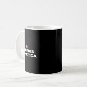 アメリカ合衆国に王はいない コーヒーマグカップ (正面左)