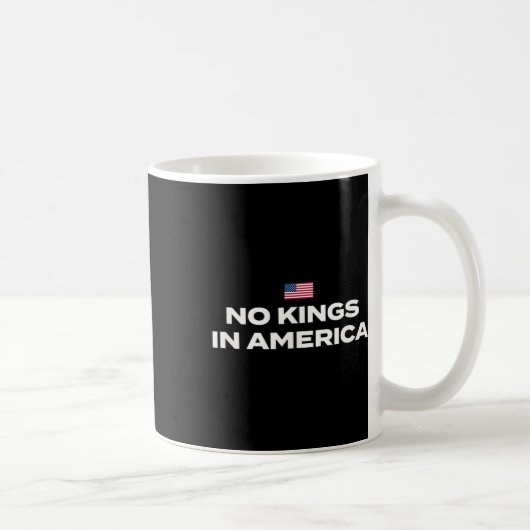 アメリカ合衆国に王はいない コーヒーマグカップ (右)