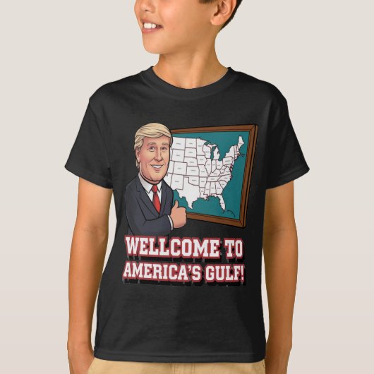 アメリカ合衆国のウェルカム湾の Tシャツ (正面)