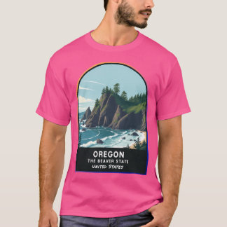 アメリカ合衆国のオレゴン州 Tシャツ