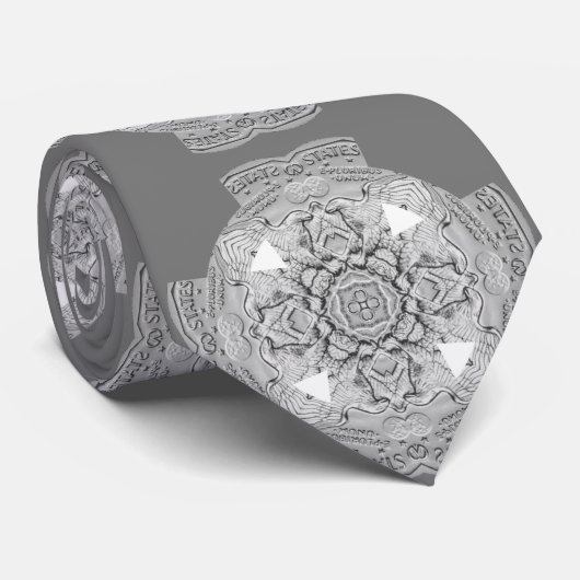 アメリカ合衆国のケルト十字ハゲ・イーグル愛国的タイ ネクタイ (ロール)