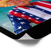 アメリカ合衆国のトランプ湾 ポスター (角)