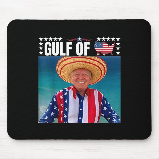 アメリカ合衆国のトランプ湾 マウスパッド (正面)