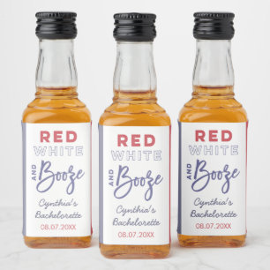 アメリカ合衆国のバチェロレッテ リキュールボトルラベル