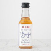 アメリカ合衆国のバチェロレッテ リキュールボトルラベル (正面)