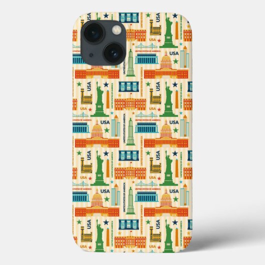 アメリカ合衆国のランドマーク Case-Mate iPhoneケース (裏面)