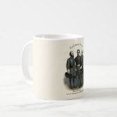 アメリカ合衆国の同盟🎖️⚔️南北戦争ヒーロー コーヒーマグカップ (正面左)
