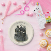 アメリカ合衆国の同盟🎖️⚔️南北戦争ヒーロー ペーパープレート (パーティー)