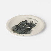 アメリカ合衆国の同盟🎖️⚔️南北戦争ヒーロー ペーパープレート (アングル)