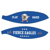 アメリカ合衆国の国旗であるハゲの頭 バスケットボール (パネル)