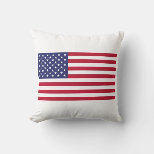 アメリカ合衆国の国旗 クッション (正面)
