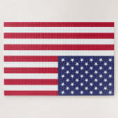 アメリカ合衆国の国旗 ジグソーパズル (横)
