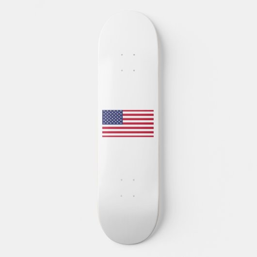 アメリカ合衆国の国旗 スケートボード (正面)