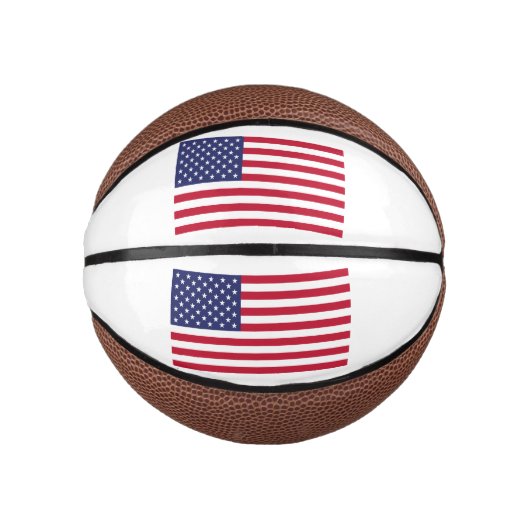 アメリカ合衆国の国旗 ミニバスケットボール (正面)
