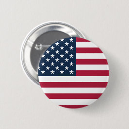 アメリカ合衆国の国旗 缶バッジ