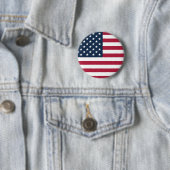 アメリカ合衆国の国旗 缶バッジ (インサイチュ)