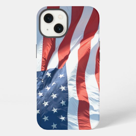 アメリカ合衆国の国旗 iPhoneケース (裏面)