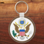 アメリカ合衆国の国璽 キーホルダー (正面)