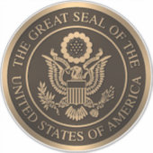 アメリカ合衆国の国璽 シール (正面)