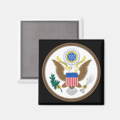 アメリカ合衆国の国璽 マグネット (正面/裏面)