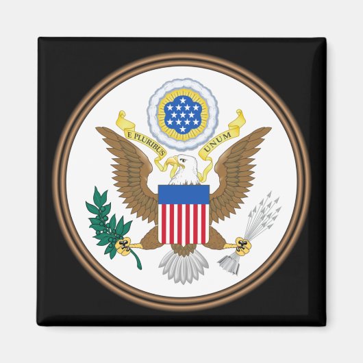 アメリカ合衆国の国璽 マグネット (正面)