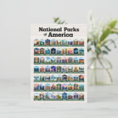 アメリカ合衆国の国立公園カード (スタンド正面)