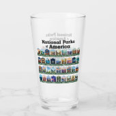 アメリカ合衆国の国立公園 タンブラーグラス (裏面)