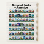 アメリカ合衆国の国立公園 プランナー手帳 (裏面)