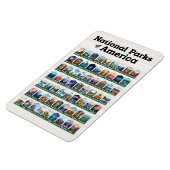 アメリカ合衆国の国立公園 マグネット (左側)