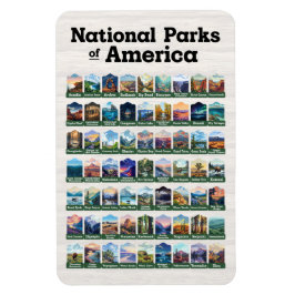 アメリカ合衆国の国立公園 マグネット