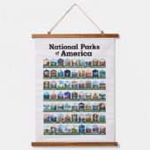 アメリカ合衆国の国立公園 吊り下げ型タペストリー (正面)