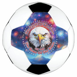 アメリカ合衆国の地 ブラウンイーグル花火 M サッカーボール