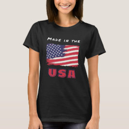 アメリカ合衆国の女性の愛国 Tシャツ