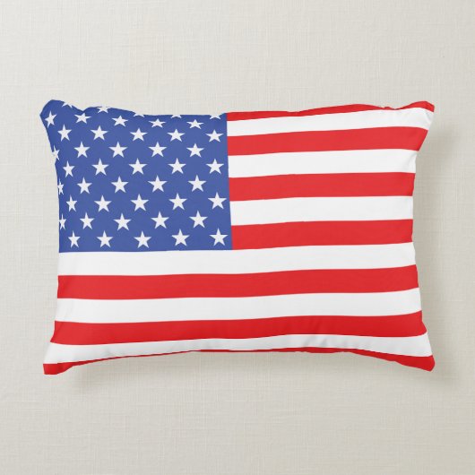 アメリカ合衆国の旗 アクセントクッション (正面)
