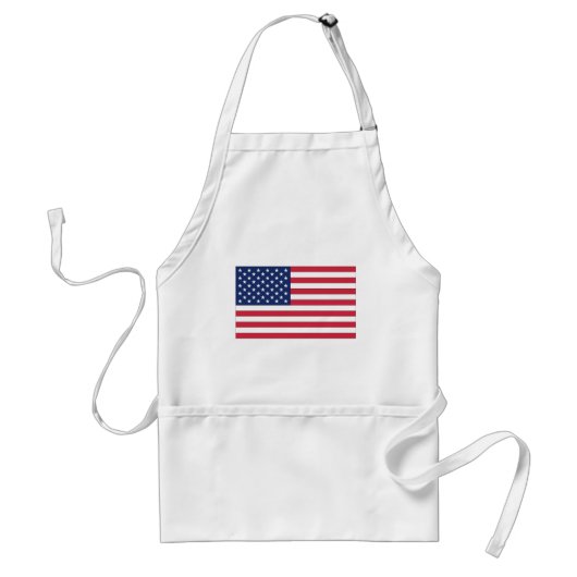 アメリカ合衆国の旗。アメリカ合衆国。 スタンダードエプロン (正面)