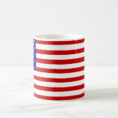 アメリカ合衆国の旗 コーヒーマグカップ (中央)