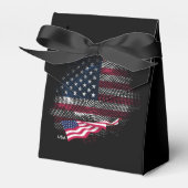 アメリカ合衆国の旗 フェイバーボックス (正面サイド)