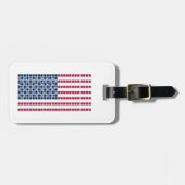 アメリカ合衆国の旗 ラゲッジタグ (正面横)
