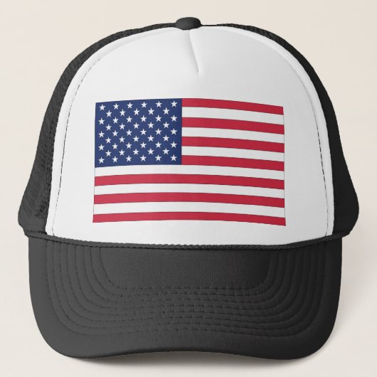 アメリカ合衆国の星条旗 キャップ (正面)