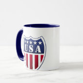 アメリカ合衆国の盾 マグカップ (正面左)