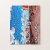 アメリカ合衆国の美しいモニュメントバレー国立公園 ジグソーパズル (縦)