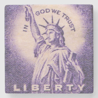 アメリカ合衆国の自由ヴィンテージ ストーンコースター