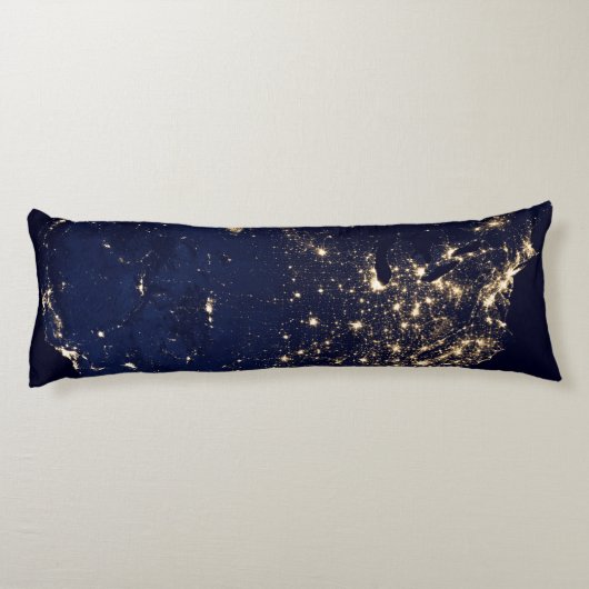 アメリカ合衆国のNasa Lights宇宙 ボディピロー (裏面)