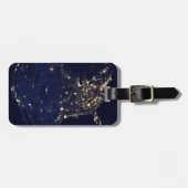 アメリカ合衆国のNasa Lights宇宙 ラゲッジタグ (正面横)