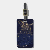 アメリカ合衆国のNasa Lights宇宙 ラゲッジタグ (正面縦)